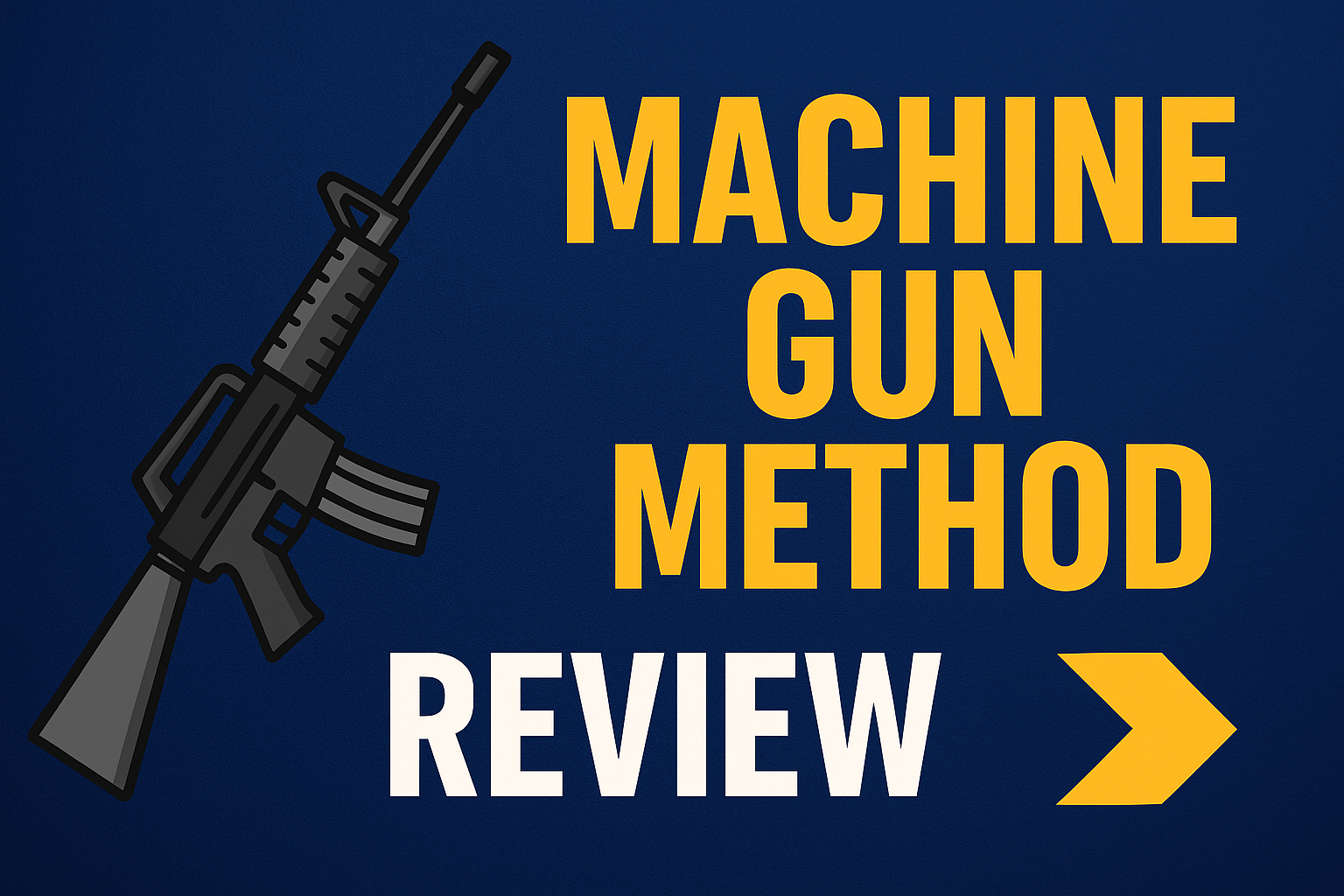 Machine Gun Method Review – Honest, Long-Form Breakdown